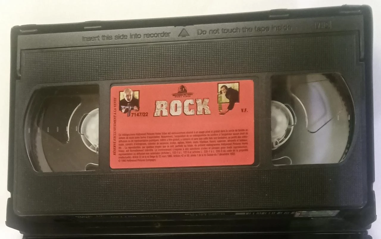 Rock Sean Connery e Nicolas Cage em VHS – photo 3